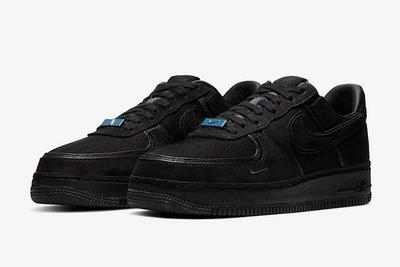 A Ma Maniere Nike Air Force 1 Black Hand Wash Cold Cq1087 002 Front Angle