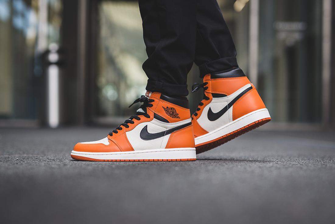 Air Jordan 1 High (Shattered Backboard Away) - Releases