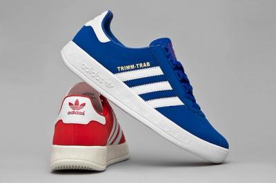 Adidas Trimm Tab Red And Blue