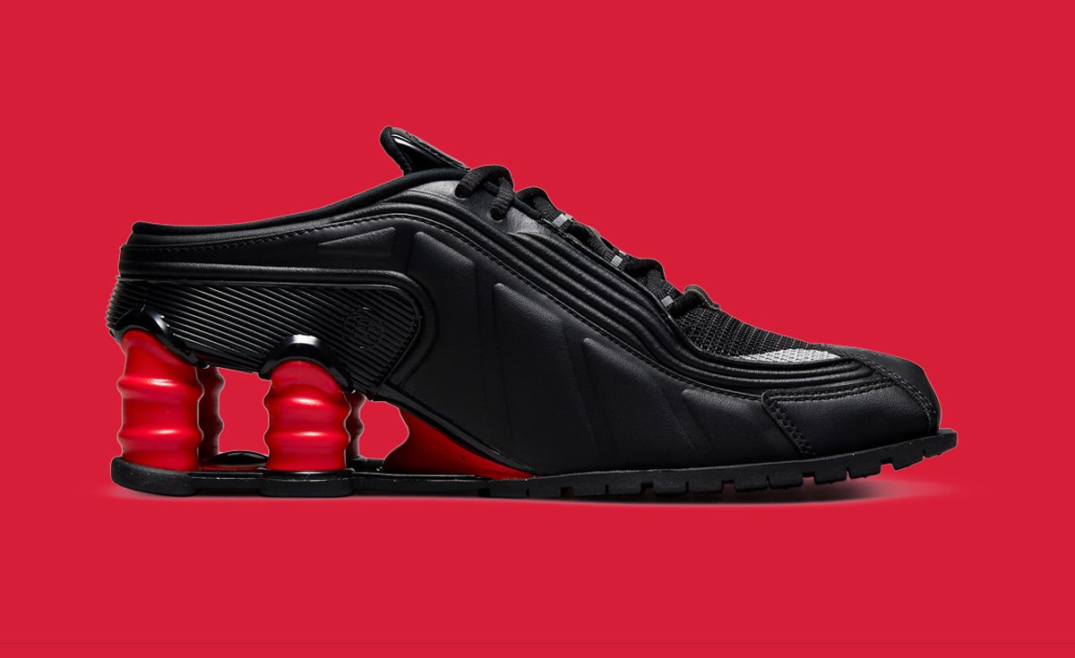 Shox MR4 x Martine Rose 'Black' (DQ2401-001) Release Date. Nike SNKRS