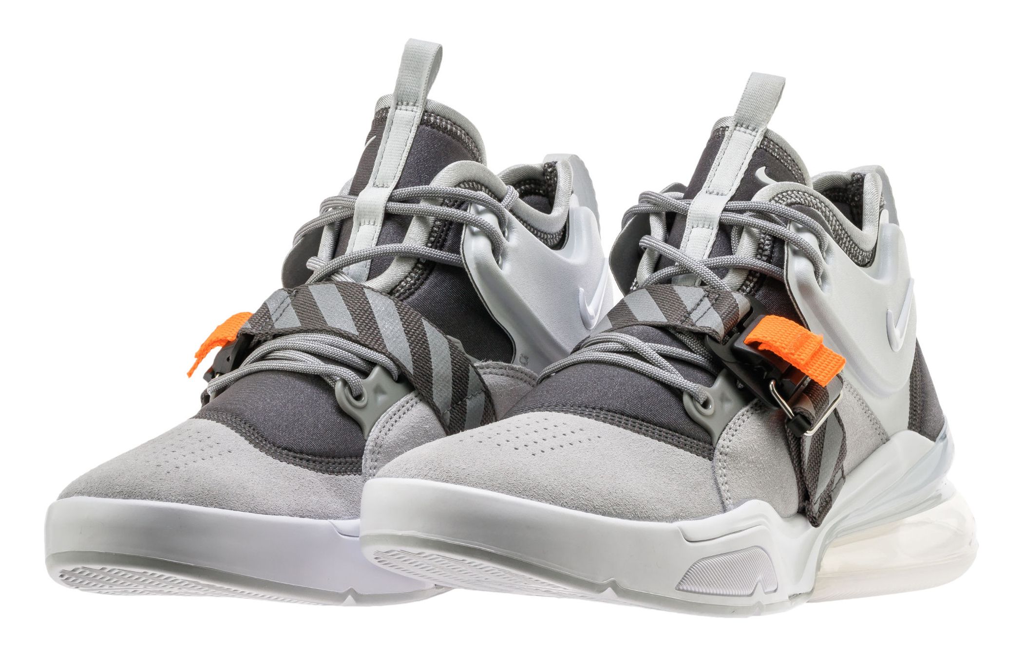 nike air force 270 grey orange