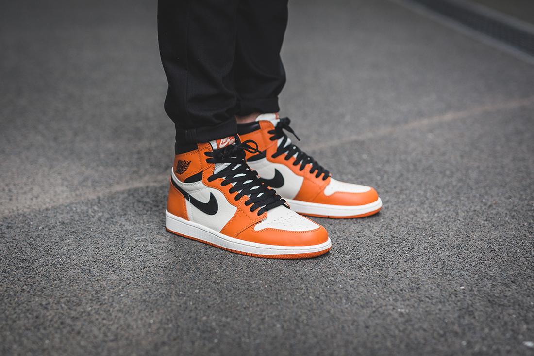 Air Jordan 1 High (Shattered Backboard Away) - Releases