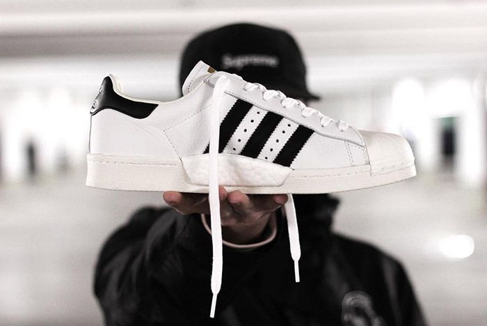adidas Superstar BOOST (White/Black) - Sneaker Freaker