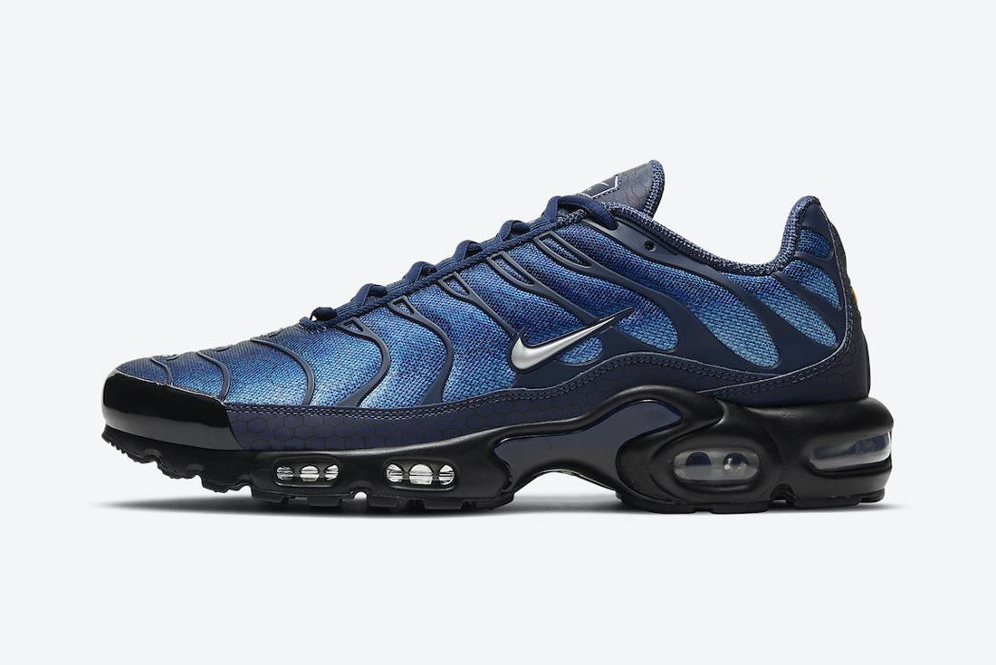 The Nike Air Max Plus Brandishes a 