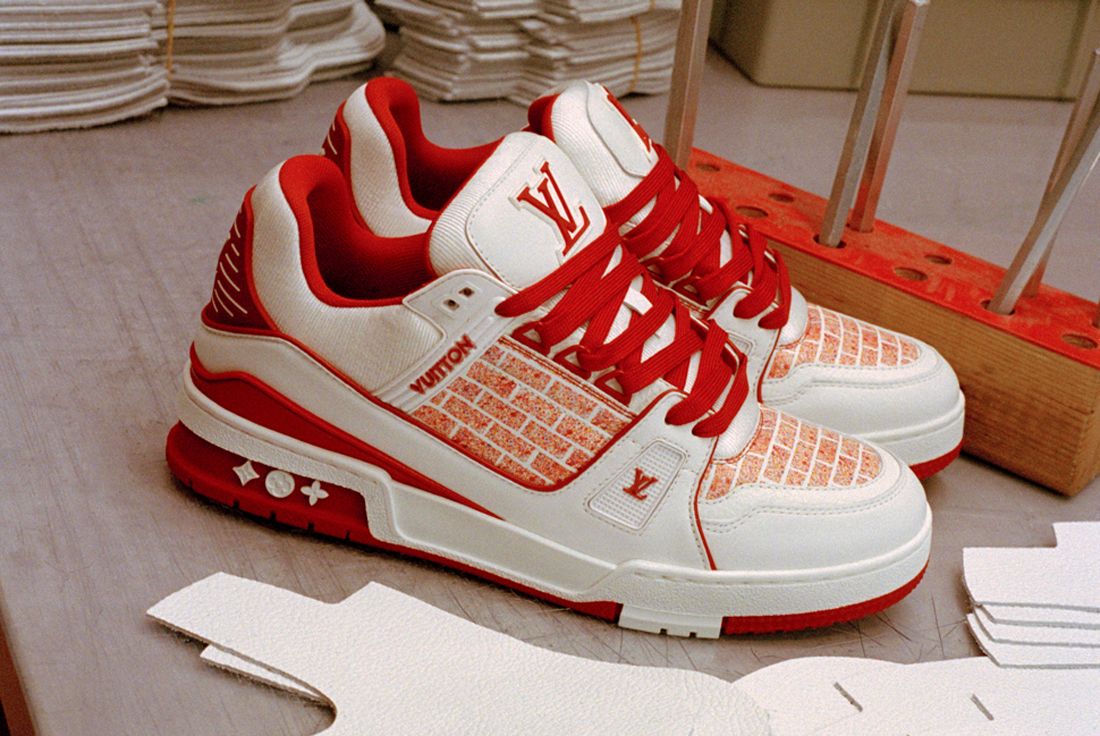 BTS Look at the Making of Virgil Abloh's Louis Vuitton x Nike Air