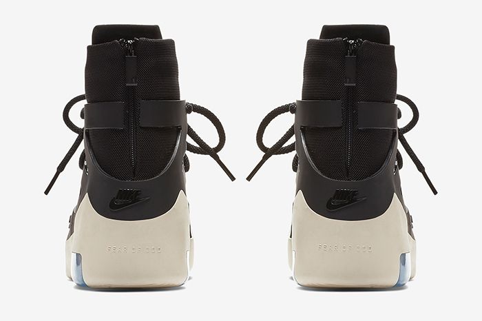 Official Pics: Nike Air Fear of God 1 in Black - Releases