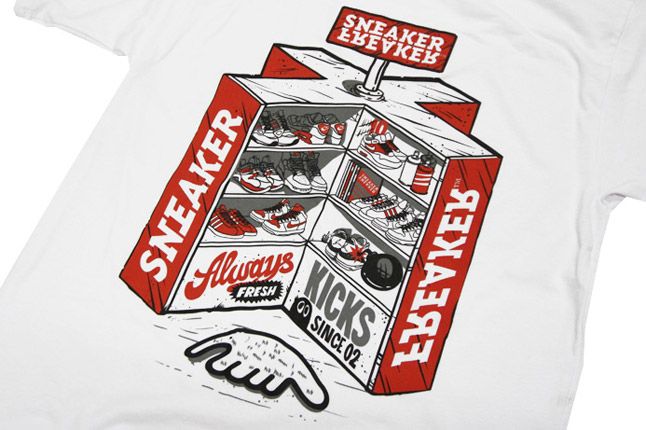 Sneaker Freaker Anteater Tee Shirt 2012 1