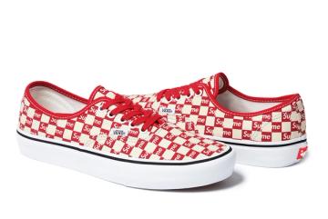 Supreme x vans checkered authentic Clearance