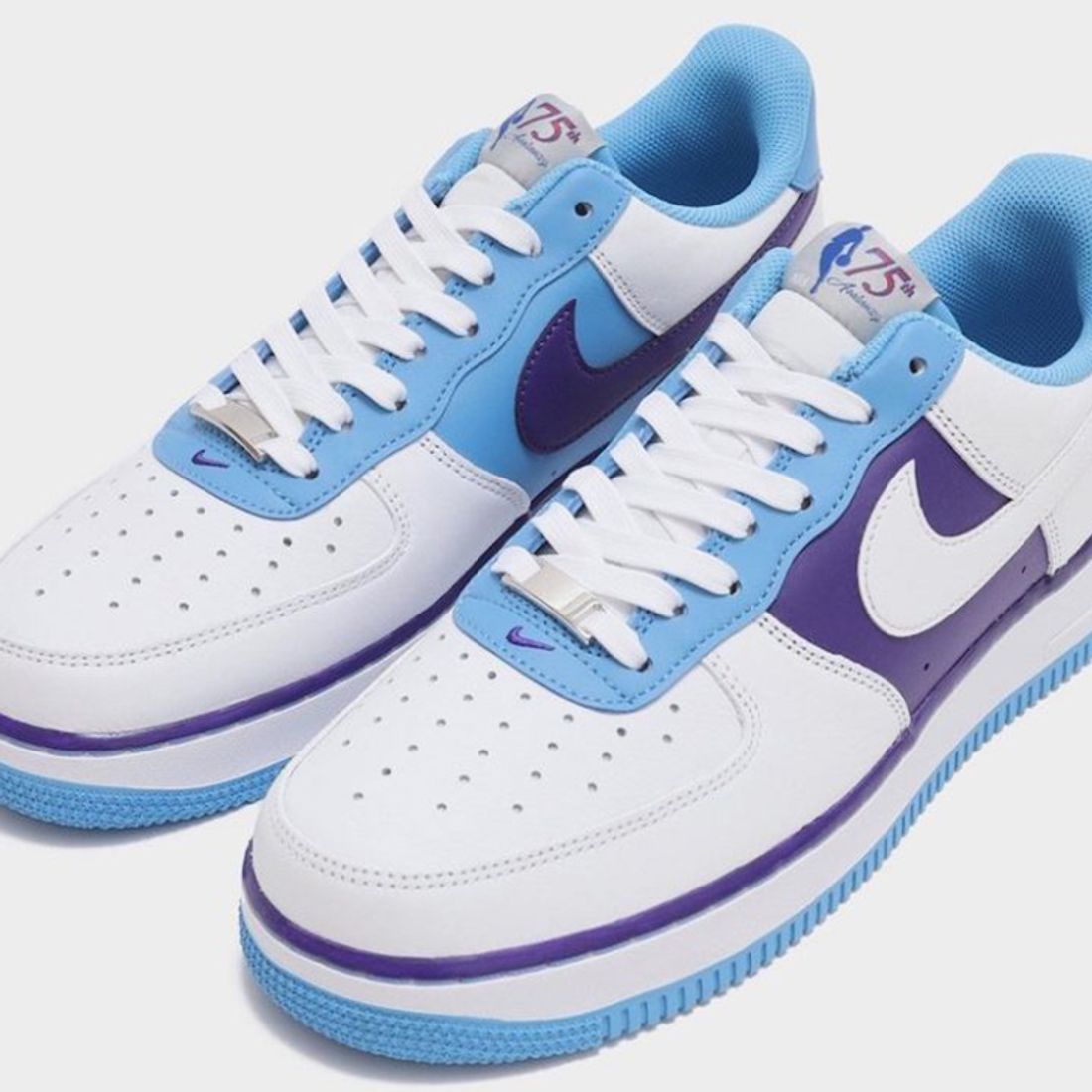 Air Force 1 NBA 75th Anniversary Lakers On Feet Sneaker Review