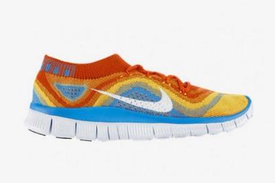 Nike Free Flyknit Primary Colours 41