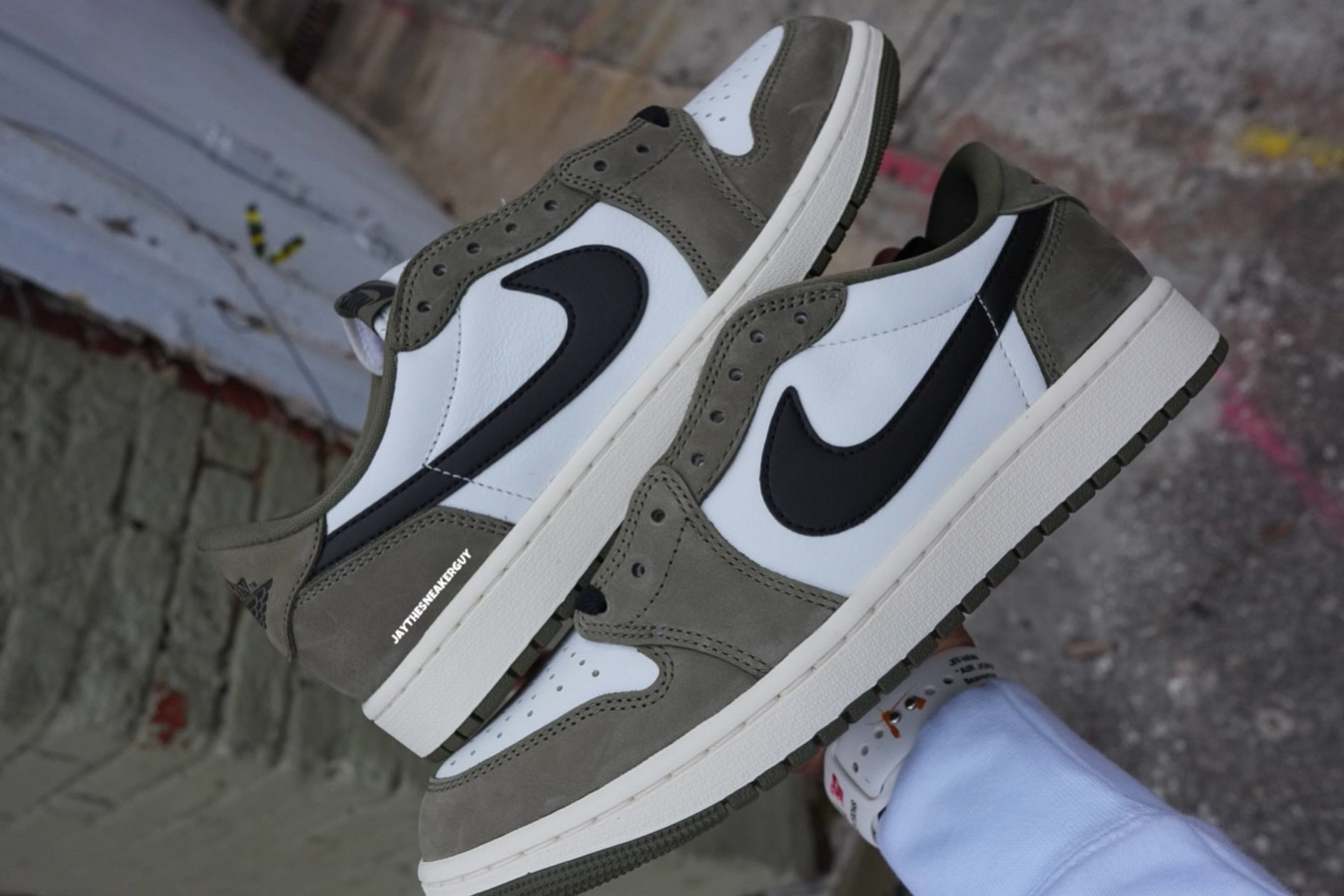 The Air Jordan 1 Low 'Medium Olive' Arrives This Month