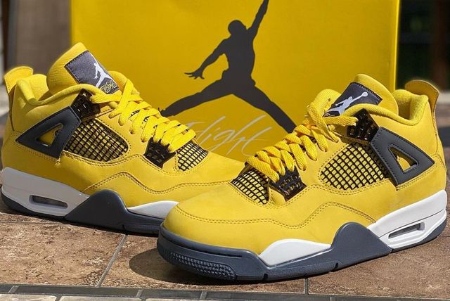 stockx air jordan 4 lightning