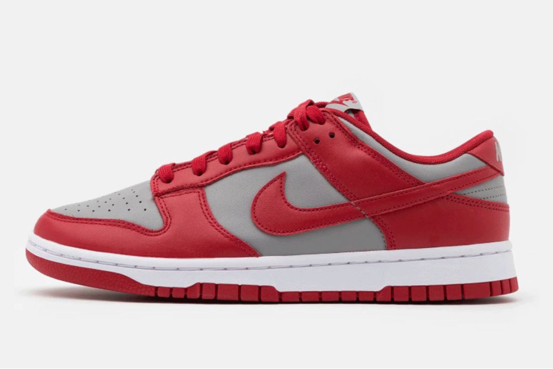 Nike Dunk Low 'UNLV' on white