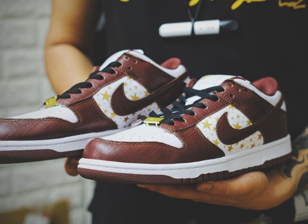 Closer Look: The Supreme x Nike SB Dunk Low 'Barkroot Brown'