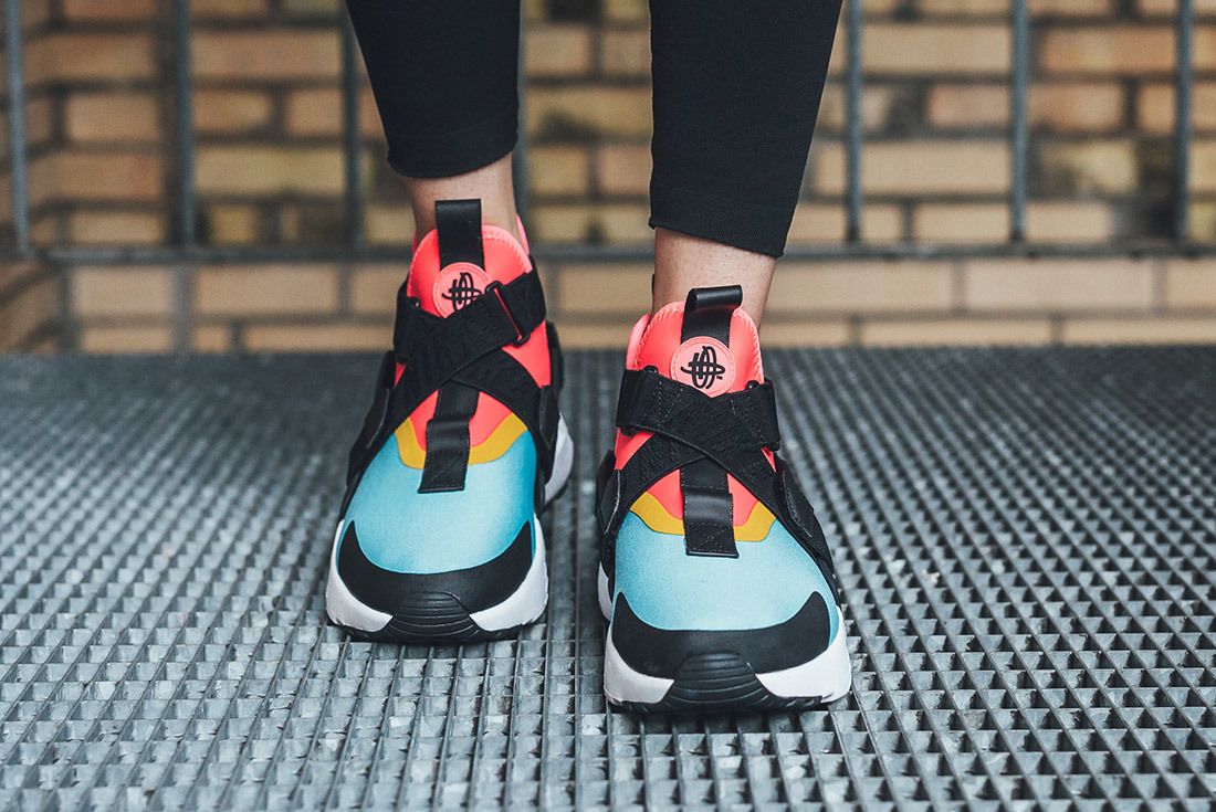 Nike's Vibrant Air Huarache City Looks Even Better On-Foot - Sneaker Freaker