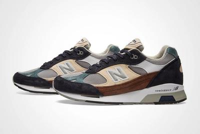 New Balance Made In England Surplus Pack Navy Beige 991 5 Thumb