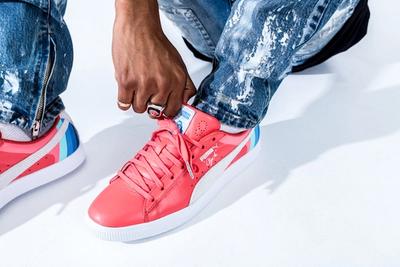 Pink Dolphin X Puma Clyde Pack Sneaker Freaker 1