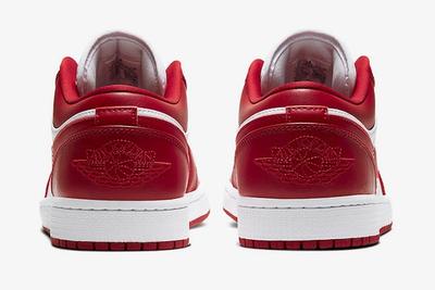 Air Jordan 1 Low Gym Red White 553558 611 Release Date Price 5Official