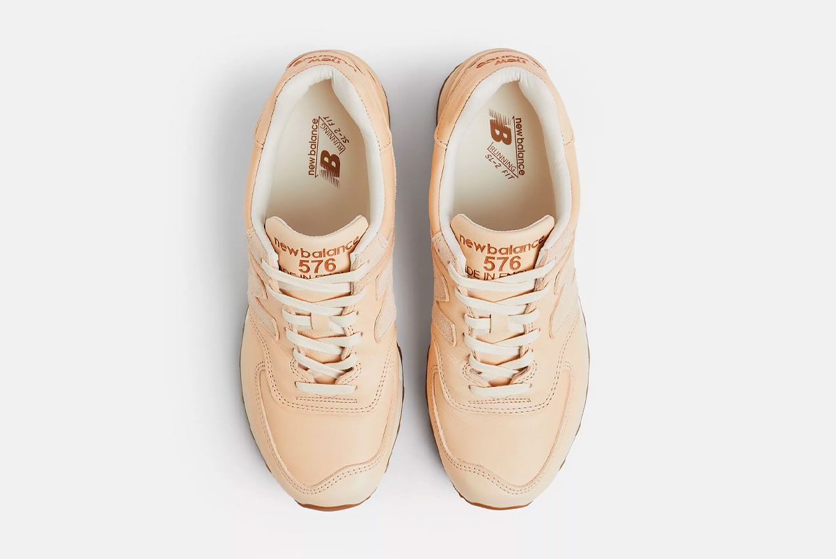 New balance 576 hot sale veg tan