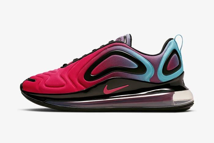 Nike Air Max 720 University Red Blue Fury Lateral