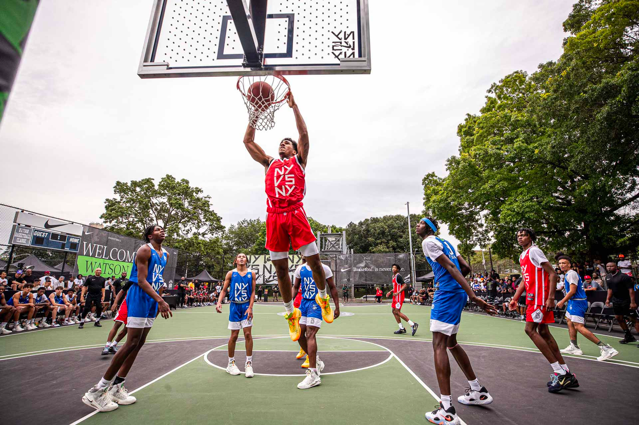 The Nike ‘NY vs NY’ 2022 Basketball Tournament Concludes at Rucker Park