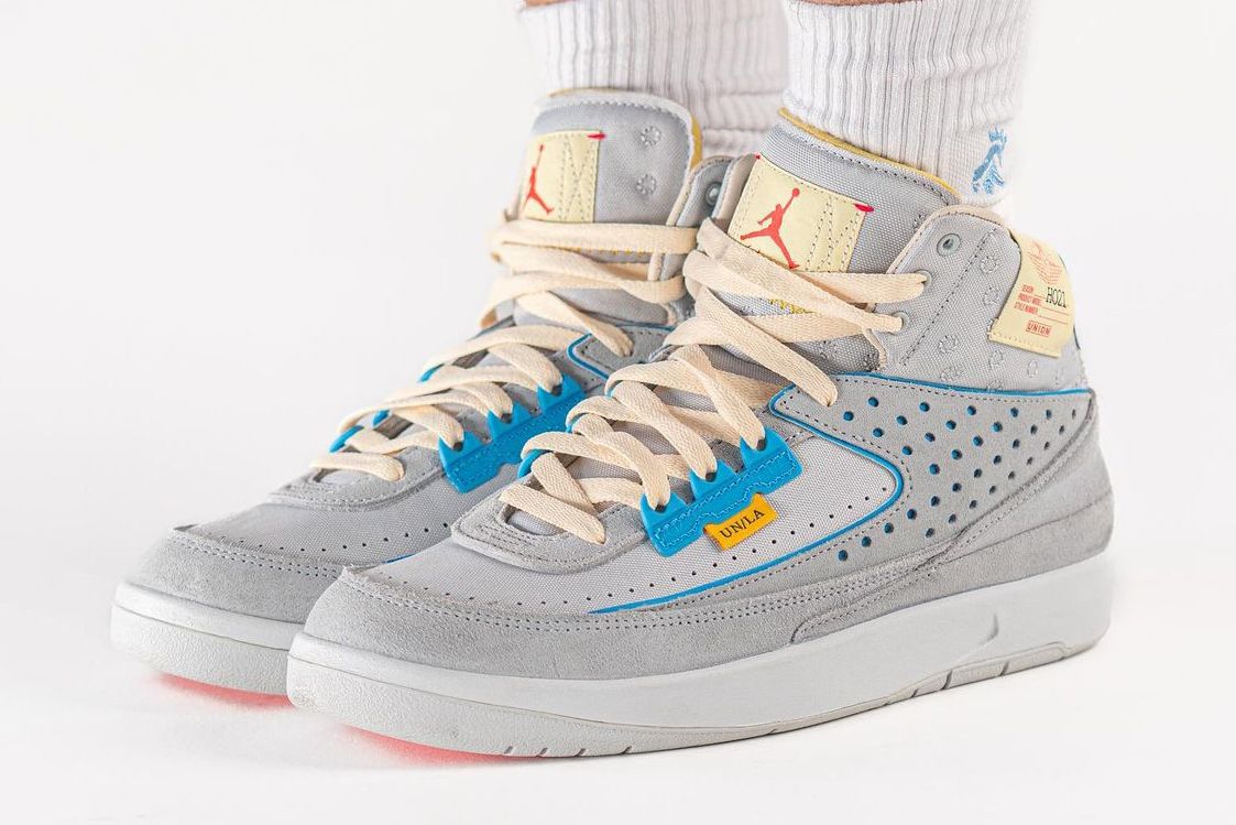 Release Date: Union x Air Jordan 2 'Grey Fog' - Sneaker Freaker