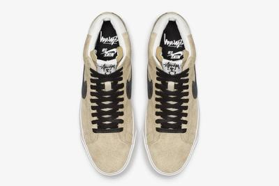 Stussy Nike Sb Blazer Mid Midwest Gold Official 3