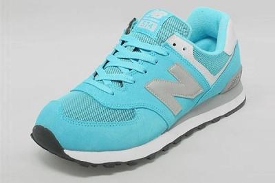 New Balance 574 Turquoise Silver White 2