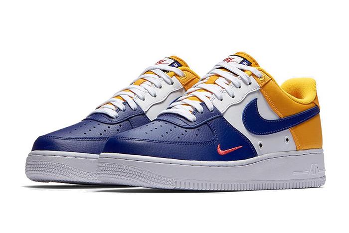 Nike Air Force 1 Mini Swoosh (Deep Royal) - Releases