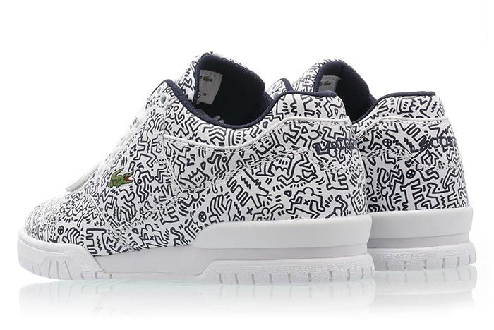 lacoste x keith haring sneakers