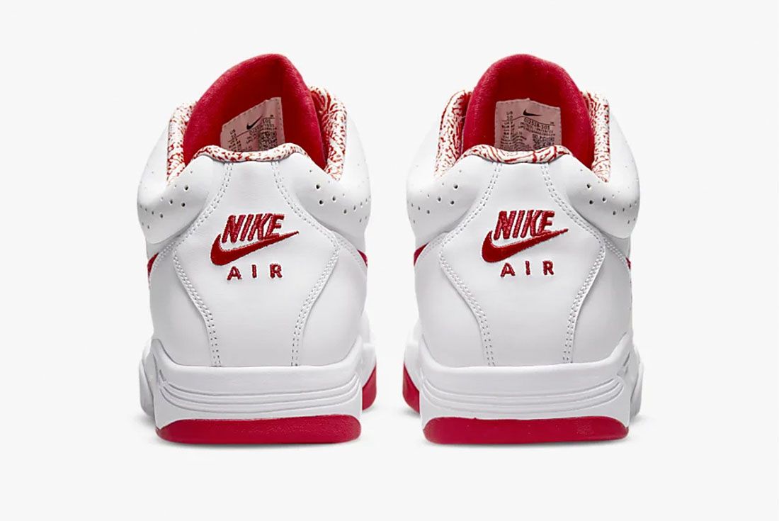Out Now: Nike Air Flight Lite Mid White/University Red - Sneaker 