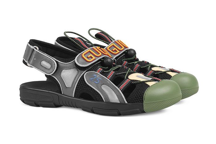 Gucci Sneaker Sandal Hybrid Black Side