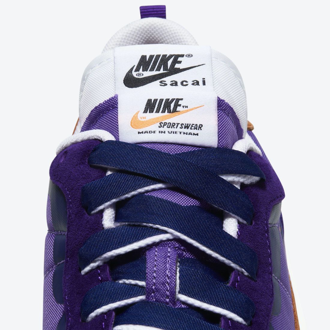 Official Pics: The sacai x Nike VaporWaffle 'Dark Iris' - Sneaker