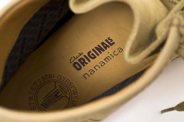 Nanamica X Clarks Wallabee 04
