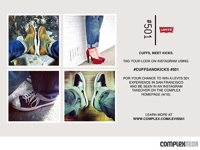 Cuffskicks Levis 501 Complex 1