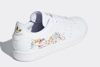 Adidas Stan Smith White Floral 3