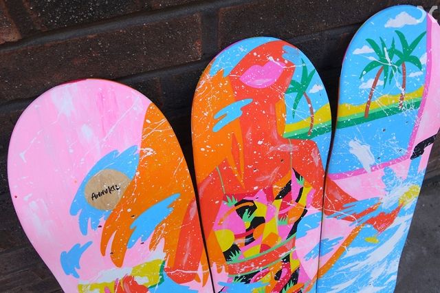 Skateboard Deck Chair 12