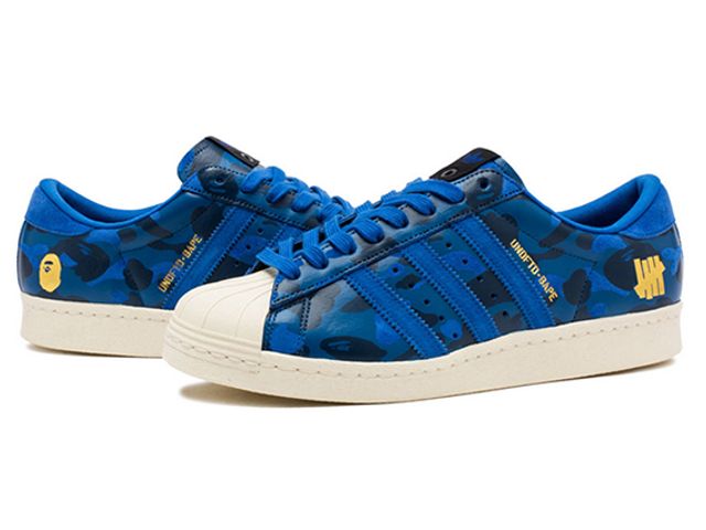 Inconcebible jugo limpiar BAPE X Undefeated X adidas Superstar Collection Pt. 2 - Sneaker Freaker