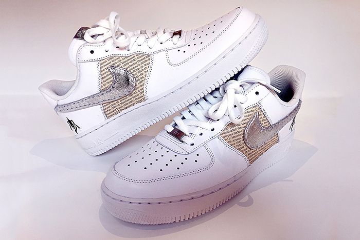 London Creatives Design Bespoke 'FA Cup' Nike Air Force 1s