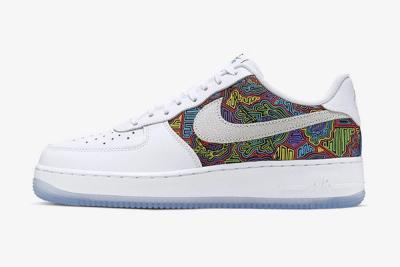 Nike Air Force 1 Low Puerto Rico Cj1620 100 Release Date Lateral
