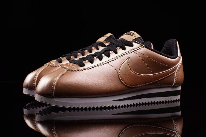 nike cortez bronze