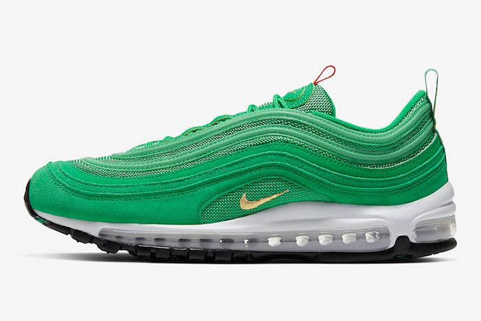 Nike Air Max 97 Lucky Green Ci3708 300 Lateral