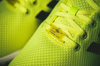 Adidas Zx Flux Electric Yellow 3