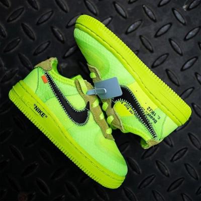 Off White Air Force 1 Volt Toddler 5