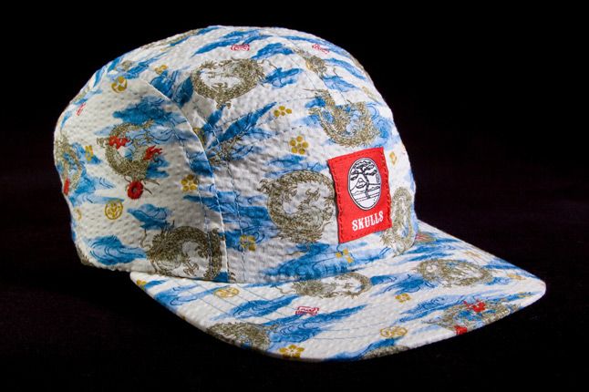 skulls 5 panel cap