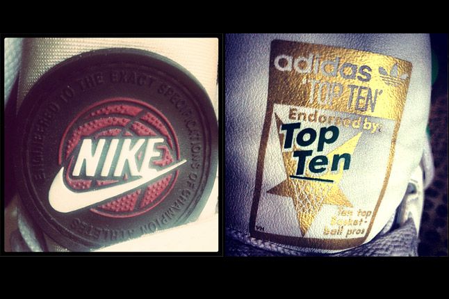 Nike Basketball Adidas Top Ten Logo 1