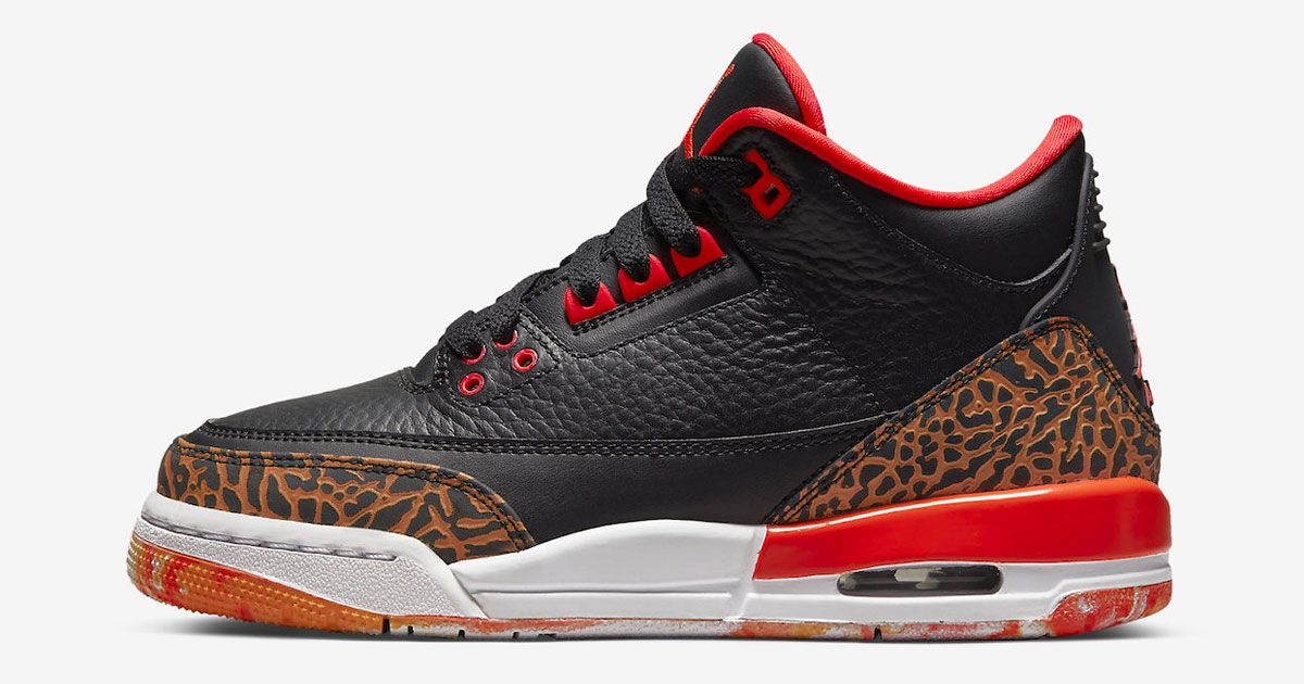 Things Get Zingy on the Air Jordan 3 GS 'Kumquat' - Releases