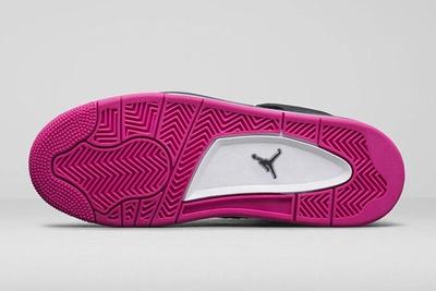 Air Jordan 4 Retro Dark Obsidian Vivid Pink 5