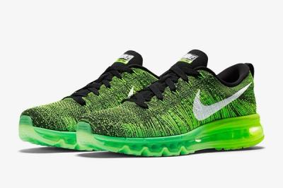 Nike Flyknit Air Max Voltage Green 1