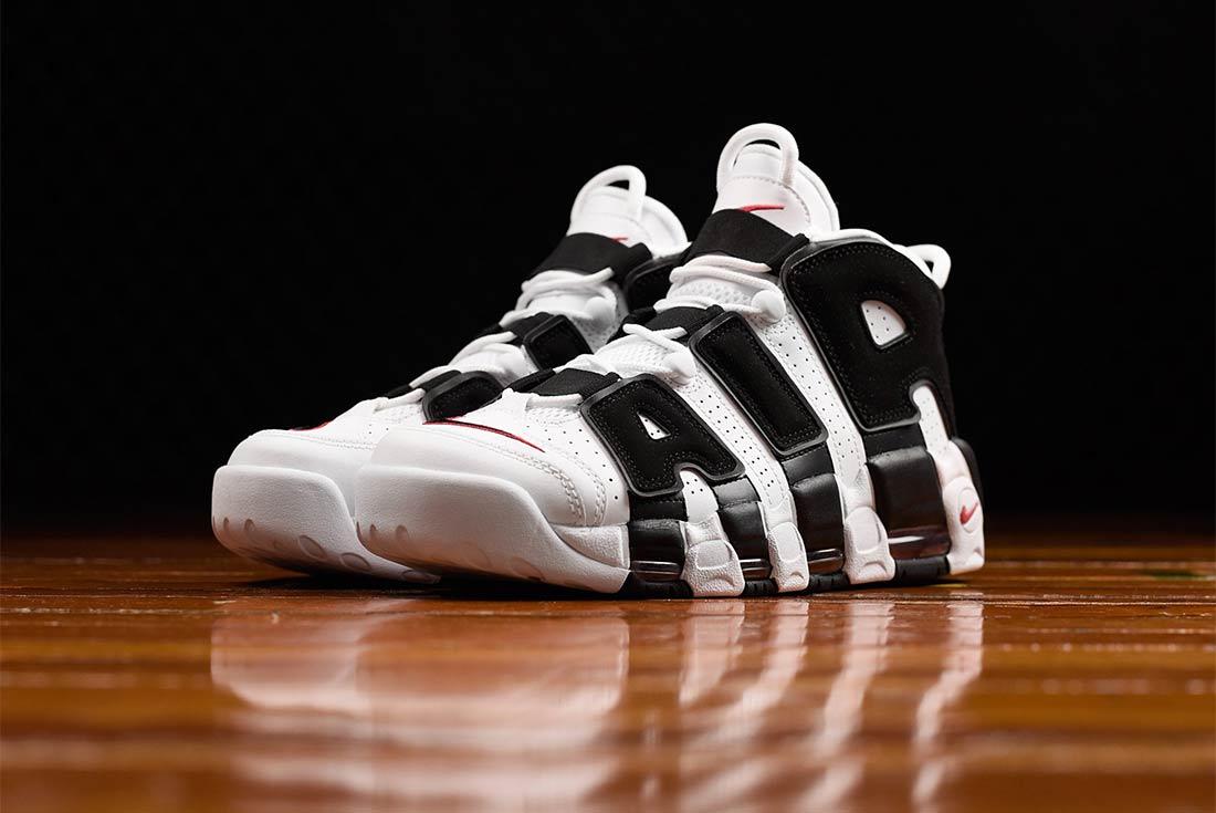 Nike Air More Uptempo (White/Black) - Releases